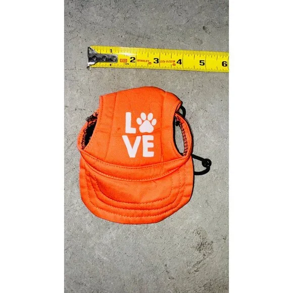 Summer Dogs Baseball Caps Small Sun Protection With Adjustable Chin Straps - Picture 2 of 6